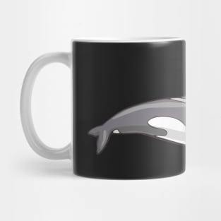 Orca Killer Whale Illustration Mug